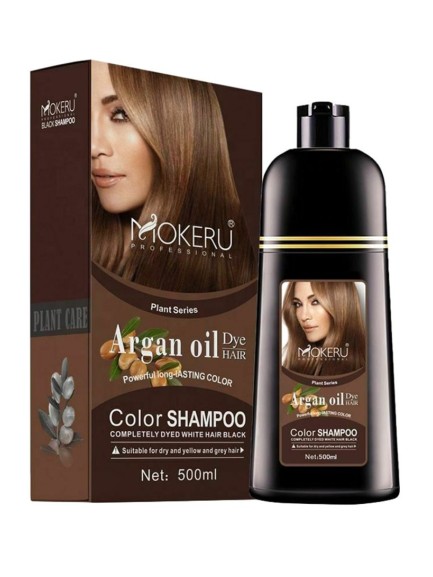 Argan Oil Hair Color Shampoo Black