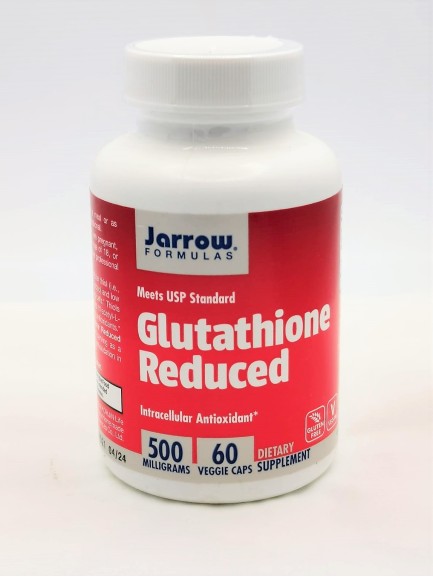 Jarrow Glutathione, Reduced, 500 mg x 60 vegetarian capsules