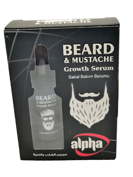 Alpha Breard & mustache Growth serum
