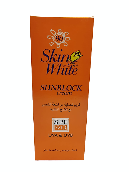 SKIN WHITE SUNBLOCK CREAM SPF 90