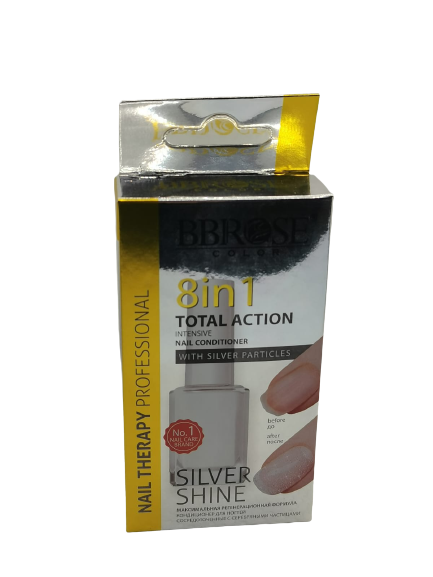 NAIL CONDITIONER 8 IN 1 TOTAL ACTION INTENSIVE WITH SILVER PARTICLES 