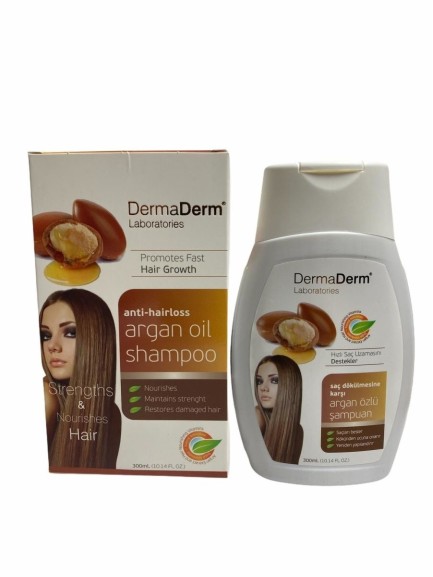 derma derm argan oil shampoo 300 ml